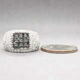 Estate 14K WG 2.39cttw Black & G-H/SI1 Diamond Ring - Walter Bauman Jewelers