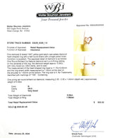 Estate 14K Y Gold 0.05ct G/VS2 Diamond Heart Ring - Walter Bauman Jewelers