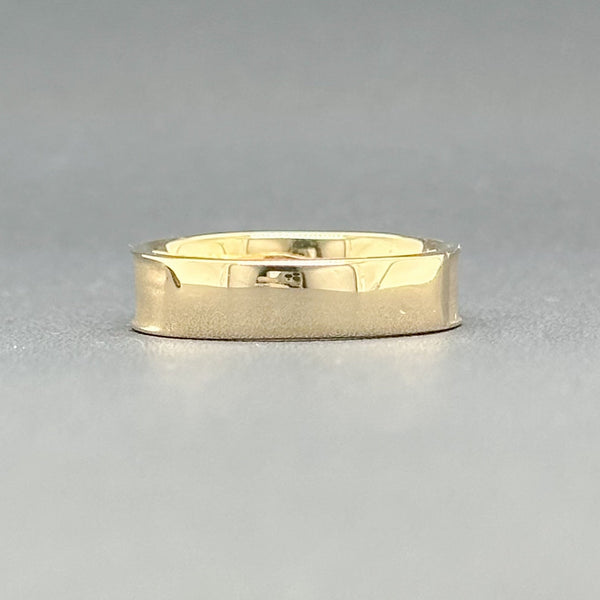 Estate 14K Y Gold 0.15cttw G-H/SI1 Princess Diamond Ring - Walter Bauman Jewelers