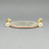 Estate 14K Y Gold 0.24cttw J-K/SI1-2 Diamond Stud Earrings - Walter Bauman Jewelers