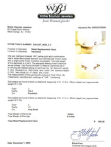 Estate 14K Y Gold 0.24cttw J/VS2-I1 Diamond Stud Earrings - Walter Bauman Jewelers