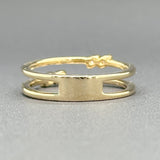 Estate 14K Y Gold 0.30cttw H/SI1 Double Diamond Ring - Walter Bauman Jewelers
