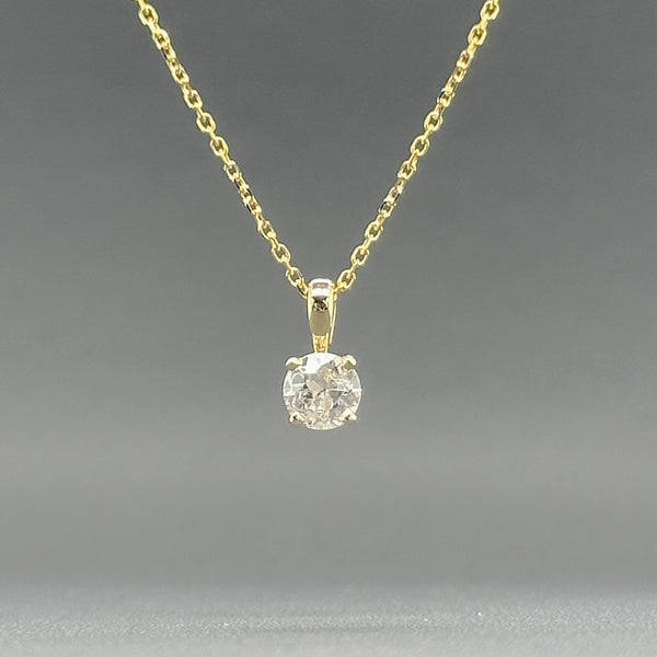 Estate 14K Y Gold 0.33ct H/I1 Diamond Pendant - Walter Bauman Jewelers