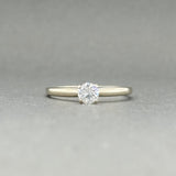 Estate 14K Y Gold 0.35ct G/SI2 Diamond Engagement Ring - Walter Bauman Jewelers