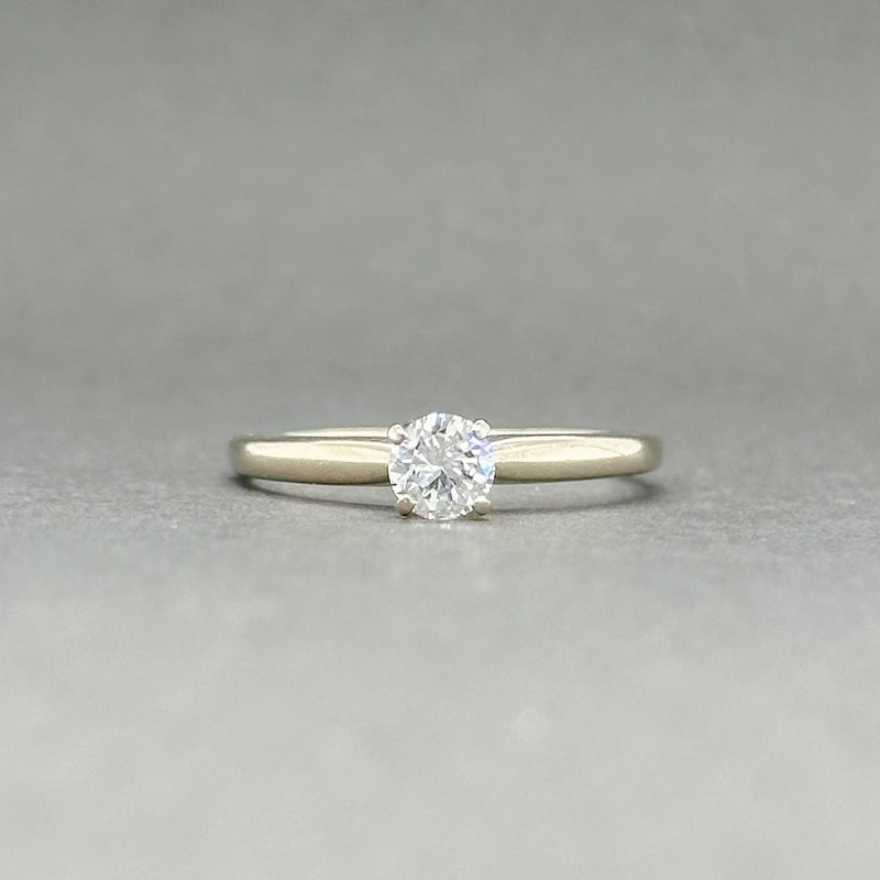 Estate 14K Y Gold 0.35ct G/SI2 Diamond Engagement Ring - Walter Bauman Jewelers