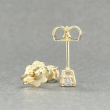 Estate 14K Y Gold 0.36cttw I-J/SI2-I1 Diamond Stud Earrings D - Walter Bauman Jewelers