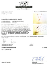 Estate 14K Y Gold 0.39ct H/I1 Diamond Solitaire Pendant - Walter Bauman Jewelers