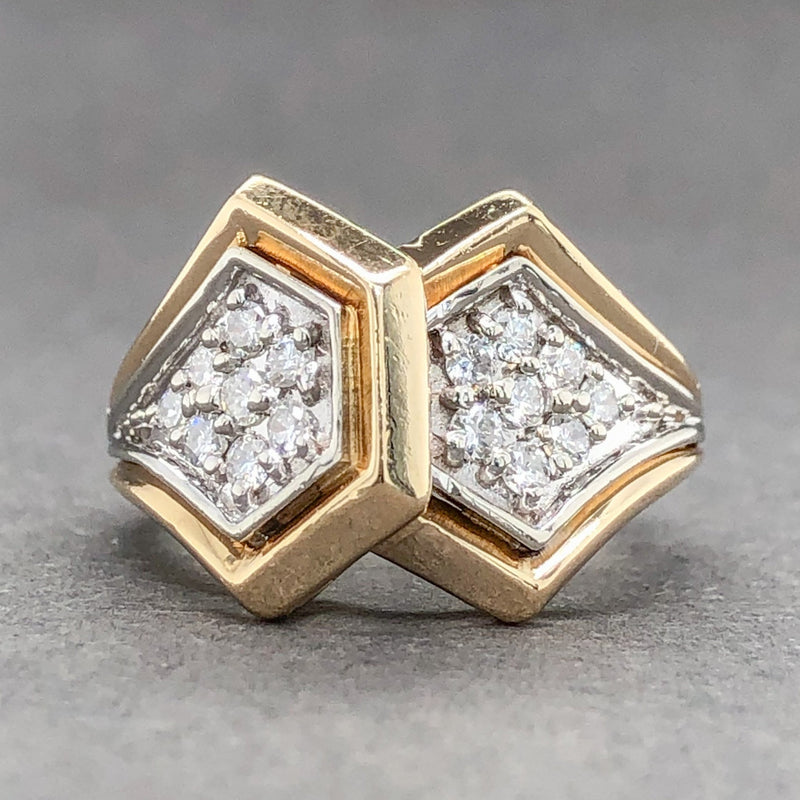 Estate 14K Y Gold 0.40cttw G-H/VS2-SI1 Diamond Ring - Walter Bauman Jewelers
