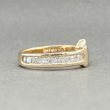 Estate 14K Y Gold 0.44cttw G-H/VS1 Diamond Buckle Ring - Walter Bauman Jewelers