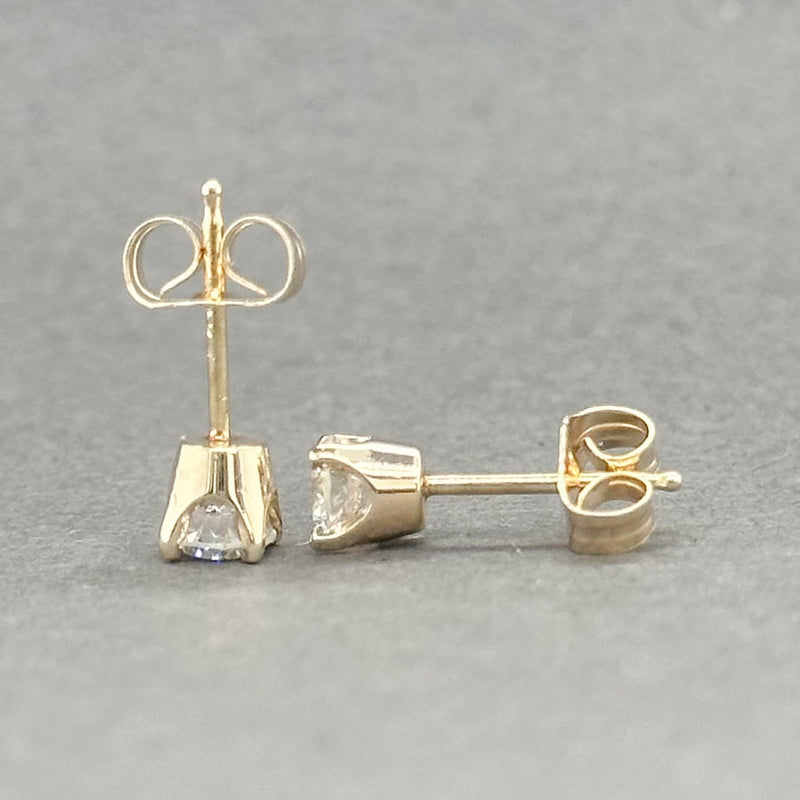Estate 14K Y Gold 0.47cttw I-J/SI1-2 Diamond Stud Earrings - Walter Bauman Jewelers