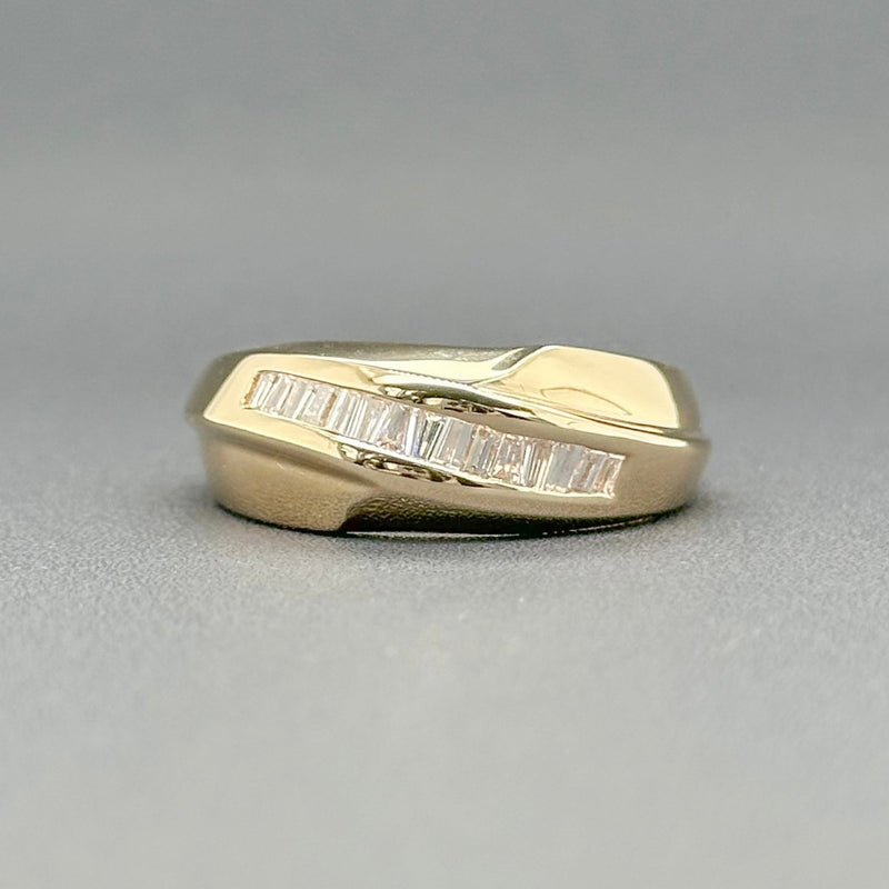 Estate 14K Y Gold 0.48cttw G-H/SI1-2 Diamond Men's Ring - Walter Bauman Jewelers