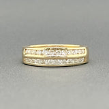 Estate 14K Y Gold 0.56cttw H-I/SI1-2 Diamond Anniversary Ring - Walter Bauman Jewelers