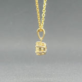 Estate 14K Y Gold 0.60ct K/SI2 Diamond Pendant - Walter Bauman Jewelers