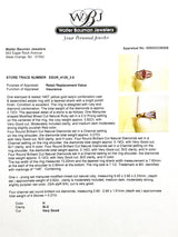 Estate 14K Y Gold 0.62ct Ruby & 0.72cttw H/SI1-2 Diamond Ring - Walter Bauman Jewelers