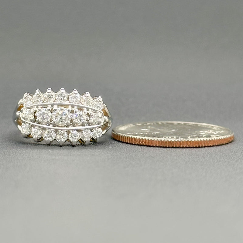 Estate 14K Y Gold 0.92cttw G-H/SI1-2 Diamond Ring - Walter Bauman Jewelers