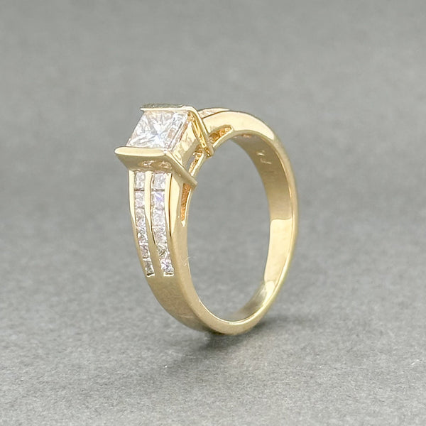 Estate 14K Y Gold 0.95ctw F-G/SI1 Diamond Engagement Ring - Walter Bauman Jewelers