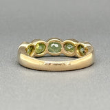 Estate 14K Y Gold 1.80cttw Green Amethyst Ring - Walter Bauman Jewelers