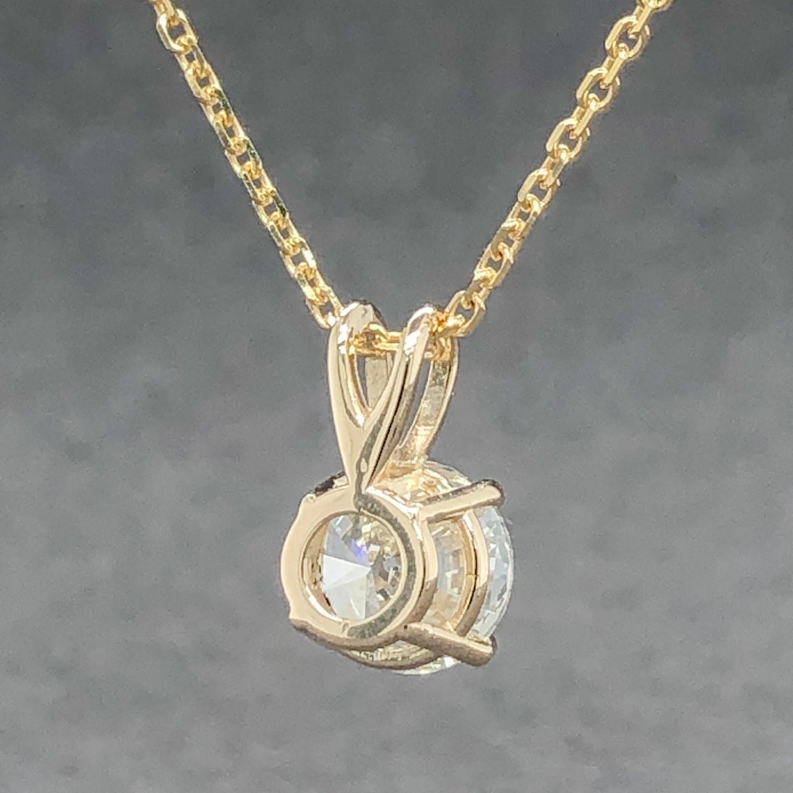 1000 Lire 2024 Pendant with Diamond cut 14kt Bail