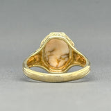 Estate 14K Y Gold 2.15ct Gold Bearing Quartz Ring - Walter Bauman Jewelers