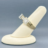 Estate 14K Y Gold 2.19cttw H-I/SI1 Diamond Engagement Ring - Walter Bauman Jewelers