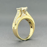 Estate 14K Y Gold 2.19cttw H-I/SI1 Diamond Engagement Ring - Walter Bauman Jewelers