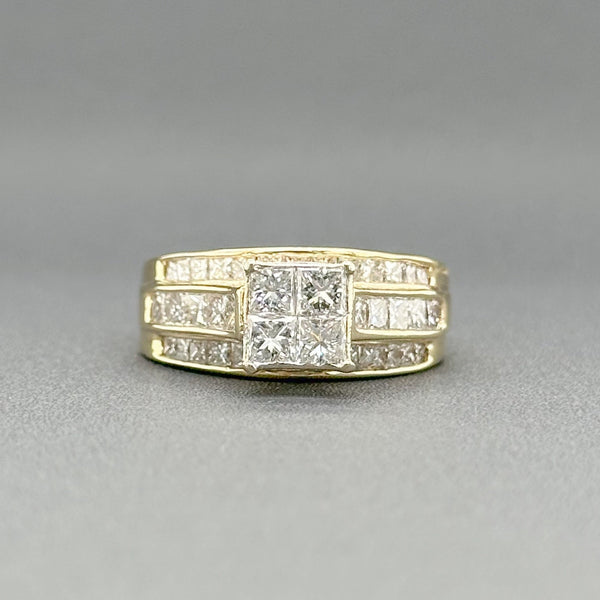 Estate 14K Y Gold 2.19cttw H-I/SI1 Diamond Engagement Ring - Walter Bauman Jewelers