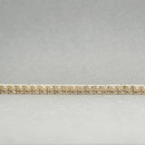 Estate 14K Y Gold 4ctw H-I/VS2-SI1 Diamond Tennis Bracelet - Walter Bauman Jewelers