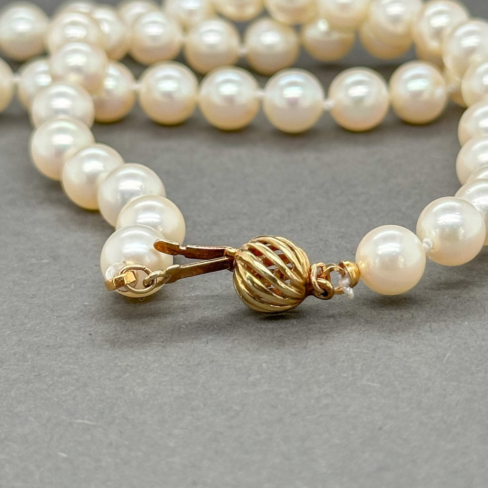 18 inch Pearl Necklace with 14K clasp retailer