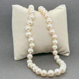 Estate 14K Y Gold 7.5-8mm Akoya Pearl 16" Necklace - Walter Bauman Jewelers