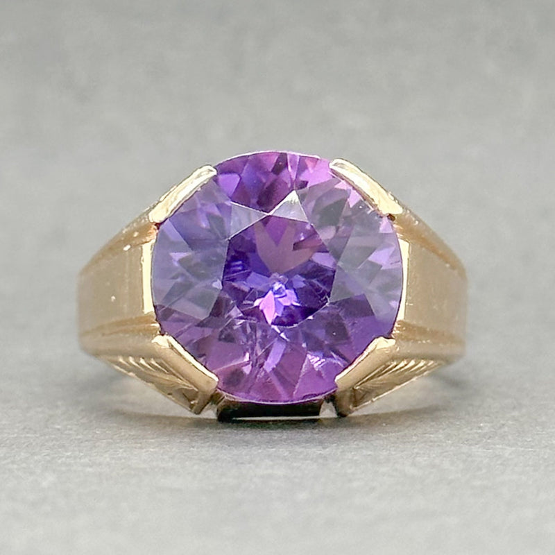 Vintage Circa 1970s Amethyst Cluster Cocktail Ring 9 Carat Gold – Imperial  Jewellery