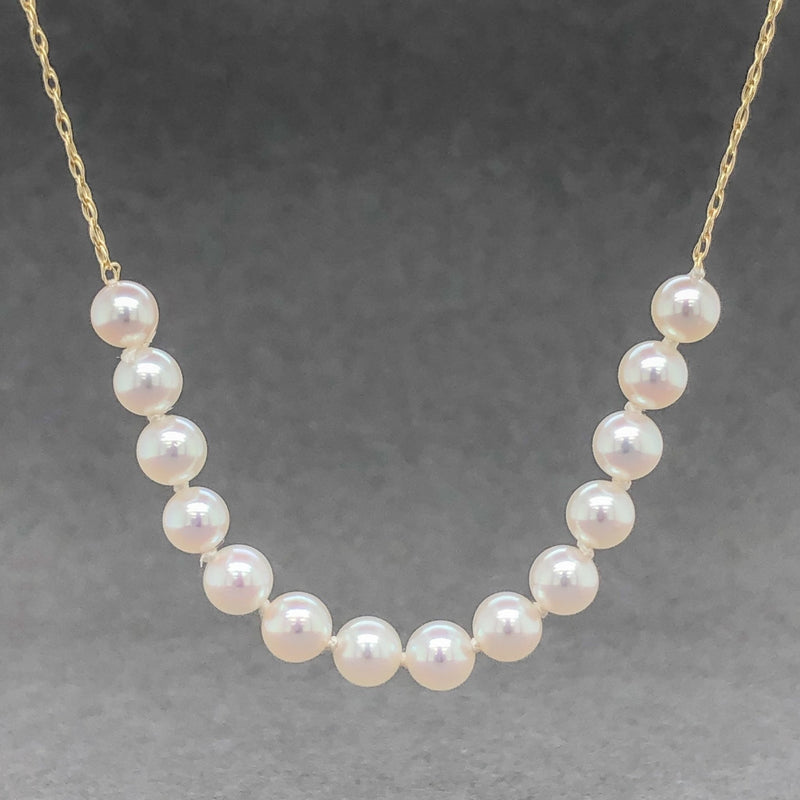 Estate 14K Y Gold Add A Pearl Necklace - Walter Bauman Jewelers