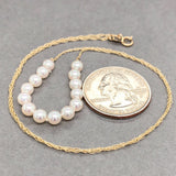 Estate 14K Y Gold Add A Pearl Necklace - Walter Bauman Jewelers