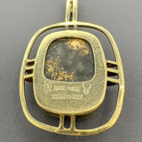 Estate 14K Y Gold Goldrock South African Pendant - Walter Bauman Jewelers