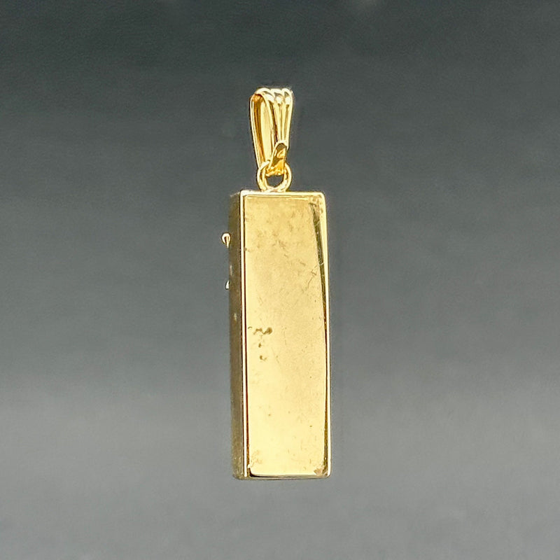 Estate 14K Y Gold Mezuzah Pendant - Walter Bauman Jewelers
