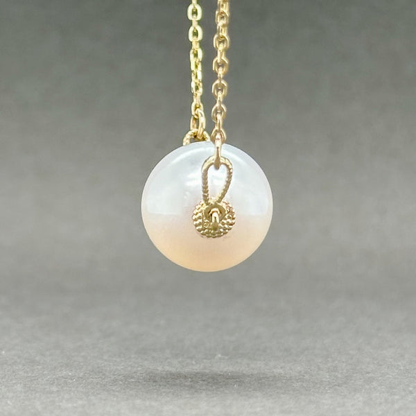 Estate 14K Y Gold South Sea Pearl Necklace - Walter Bauman Jewelers
