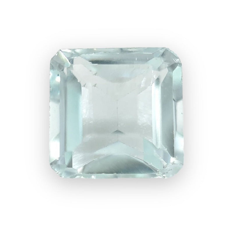 Estate 1.65ct Sq EM Cut Aquamarine Loose Gemstone - Walter Bauman Jewelers