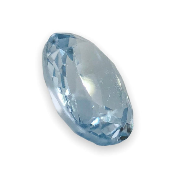 Estate 1.79ct Oval Cut Blue Topaz Loose Gemstone - Walter Bauman Jewelers