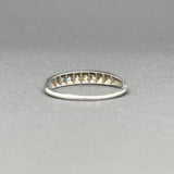 Estate 18K W Gold 0.15cttw G-H/VS2 Diamond Anniversary Ring - Walter Bauman Jewelers