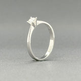 Estate 18K W Gold 0.23ct H-I/VS1 Diamond Engagement Ring - Walter Bauman Jewelers