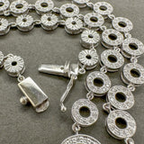 Estate 18K W Gold 1.85ctw G-H/SI1-2 Diamond Chocker Necklace - Walter Bauman Jewelers