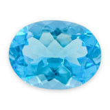 Estate 19.82ct Oval Cut Blue Topaz Loose Gemstone - Walter Bauman Jewelers