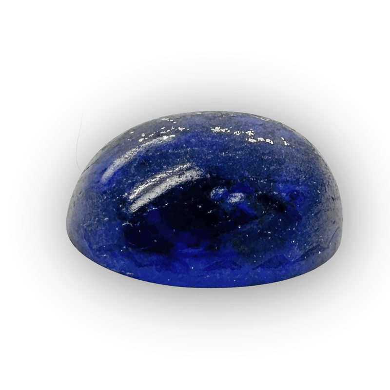 Estate 19.99ct Lapis Lazuli Oval Cabochon Loose Gemstone - Walter Bauman Jewelers