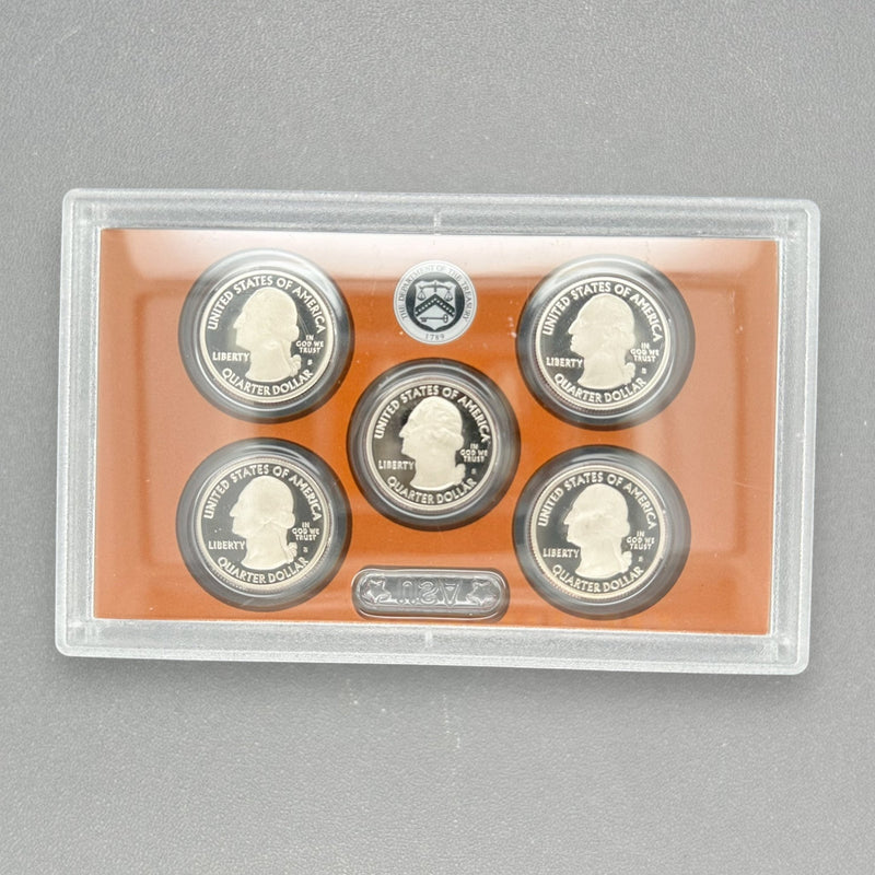 Estate 2019 S-Proof Set of Dollar, Half Dollar, Dine, Nickel, Penny & Set of 5 Quarters - Walter Bauman Jewelers