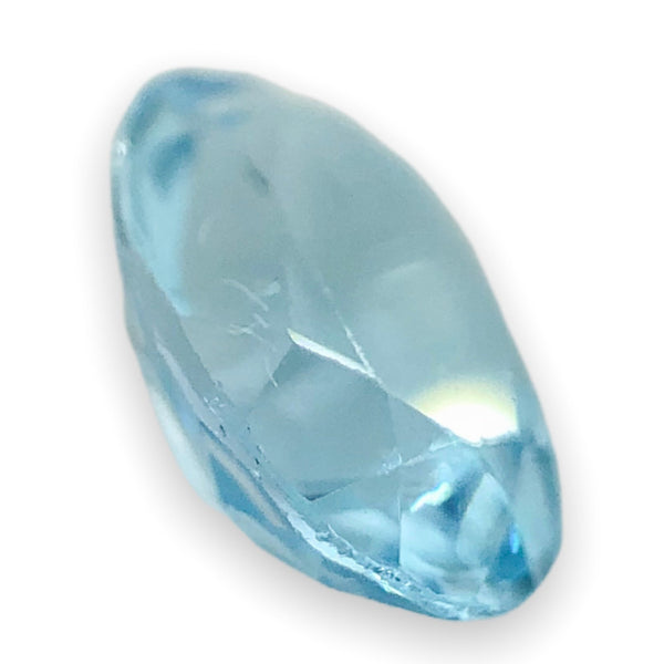 Estate 2.04ct Oval Cut Blue Topaz Loose Gemstone - Walter Bauman Jewelers