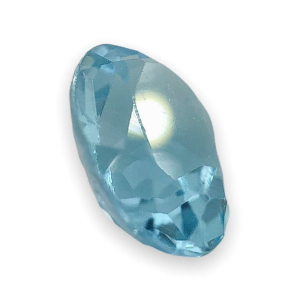 Estate 2.06ct Oval Cut Blue Topaz Loose Gemstone - Walter Bauman Jewelers