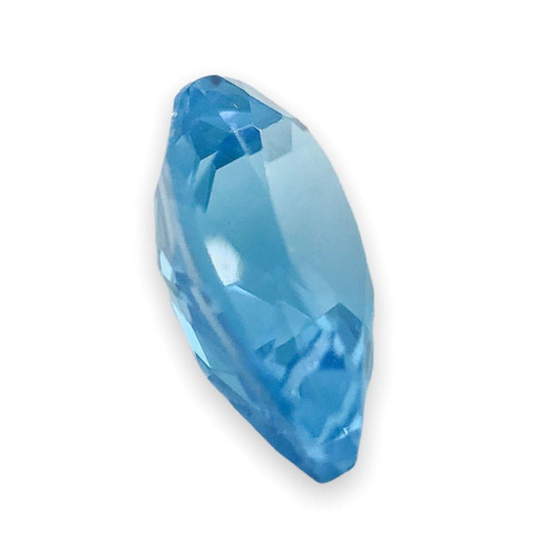 Estate 2.18ct Pear Cut Blue Topaz Loose Gemstone - Walter Bauman Jewelers