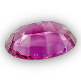 Estate 22.01ct Lab. Purple Sapphire Oval Cut Loose Gemstone - Walter Bauman Jewelers