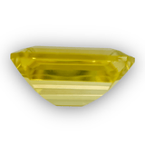 Estate 22.2ct Emerald Cut Lemon Quartz Loose Gemstone - Walter Bauman Jewelers