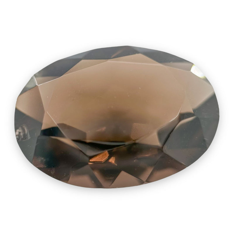 Estate 26.38ct Oval Smoky Quartz Loose Gemstone - Walter Bauman Jewelers