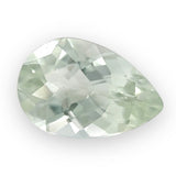 Estate 2.66ct Pear Cut Green Amethyst Loose Gemstone - Walter Bauman Jewelers
